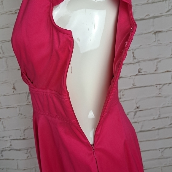 Betsey Johnson Cosmopolitan Hot pink dress - Picture 7 of 13